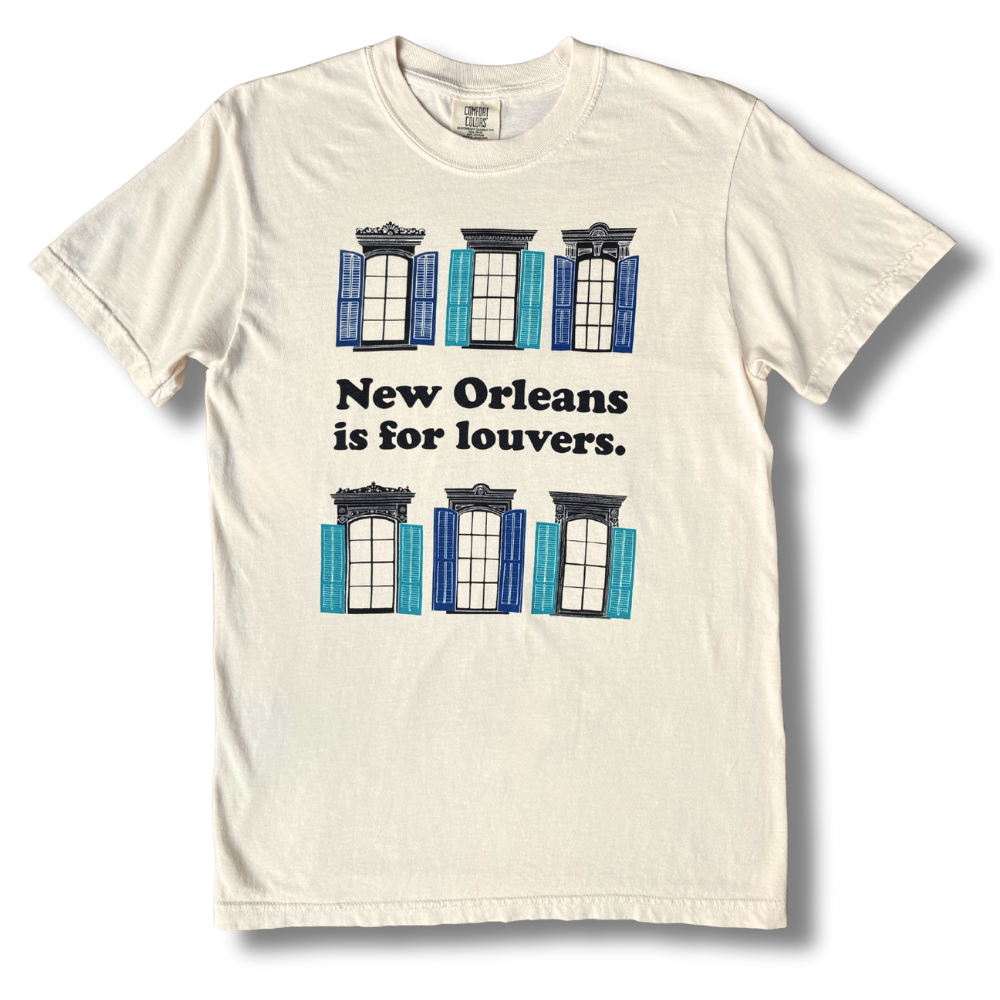 “New Orleans is For Louvers” T- Shirt - Image 4