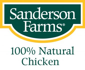 Sanderson Farms Logo_100% Natural Chicken