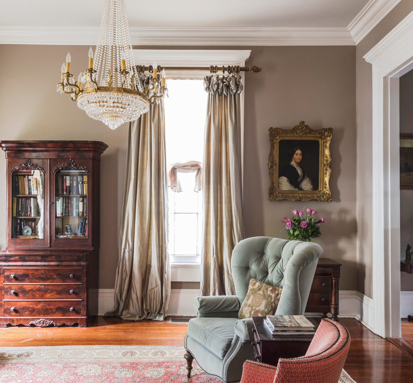 Salvaged history on display inside restored 1850s townhouse ...