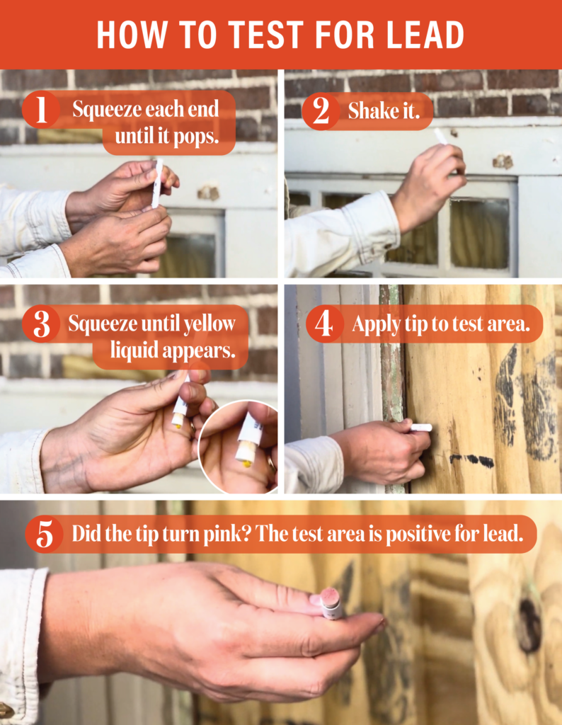 Lead paint pervades many older New Orleans homes. See how to test your