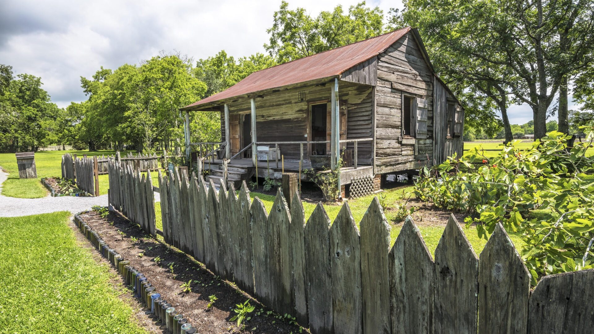 A cabin at Laura Plantation in Vacherie.