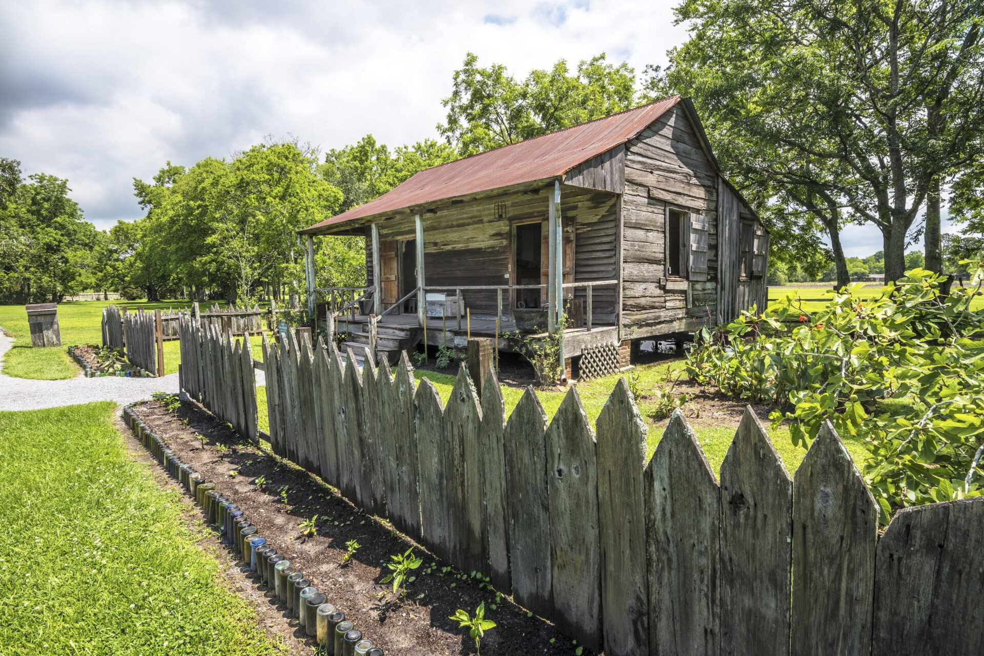 A cabin at Laura Plantation in Vacherie.