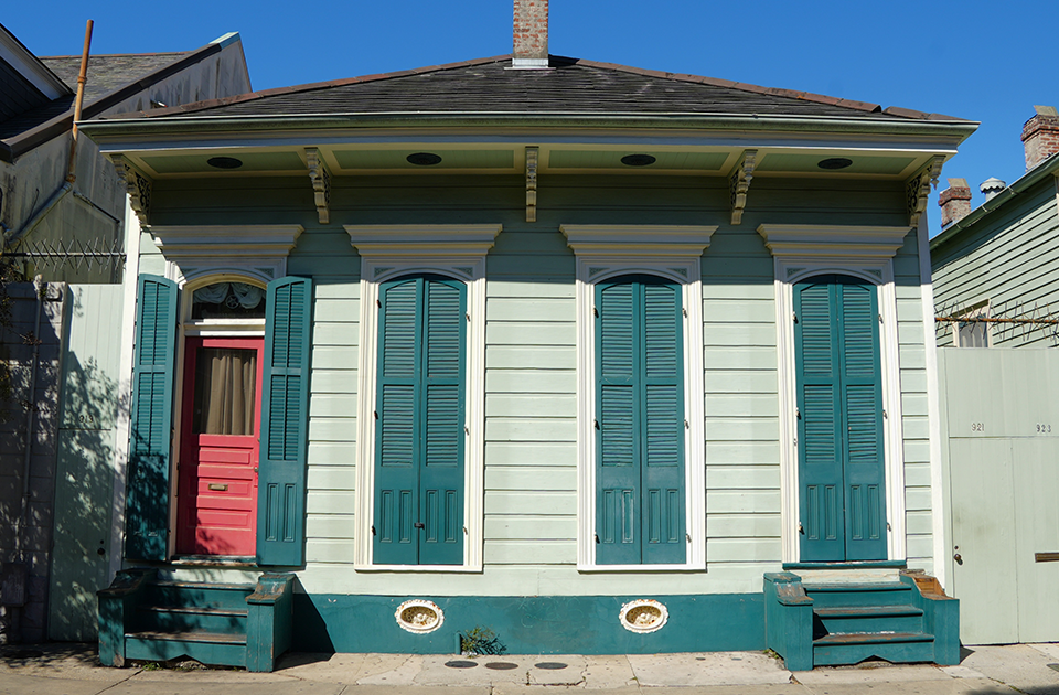 The home at 919 Bourbon Street.