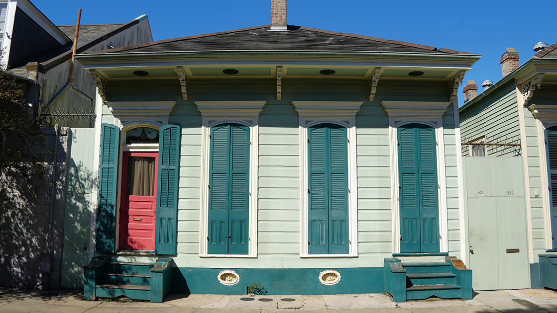 The home at 919 Bourbon Street.