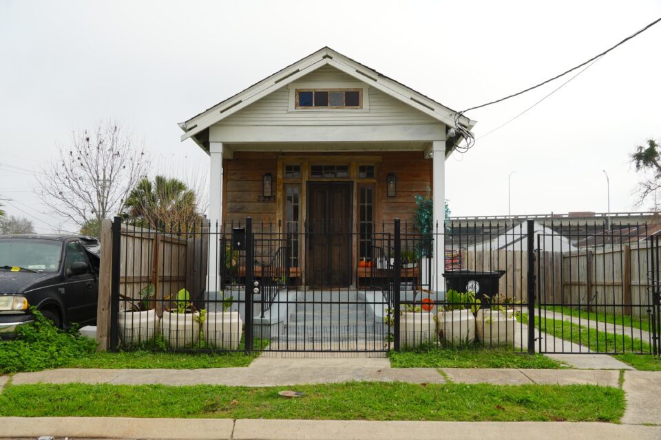The Toledano home at 2233 Touro St. in the 7th Ward.